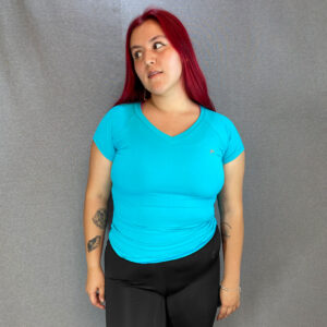 Blusa Aguamarina