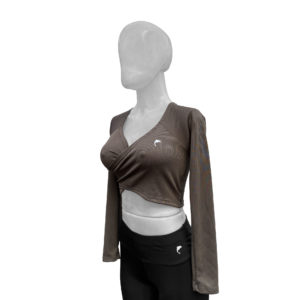 Crop Top Cruzado Manga Larga (copia)