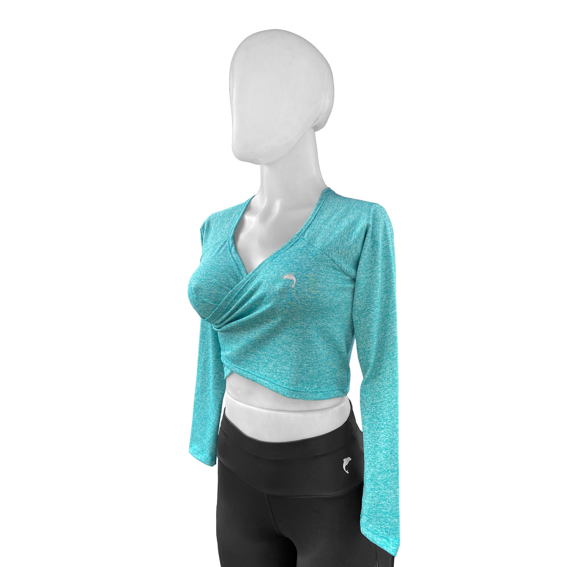 Blusa manga larga 2025 cruzada